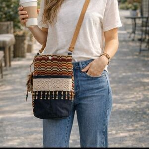 Bohemian Multicolor Crossbody Bag